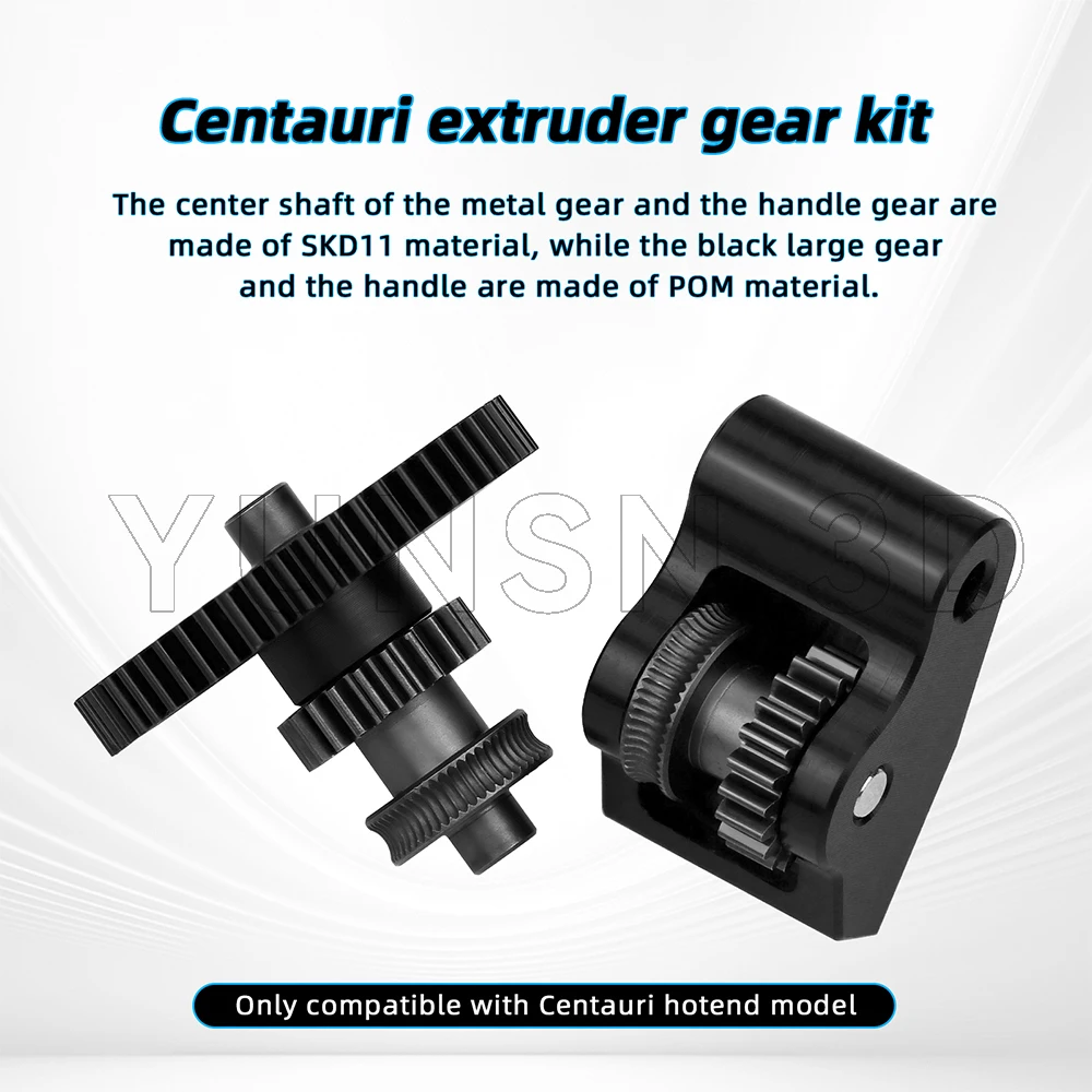 ل Elegoo Centauri الطارد مجموعة تروس ارتداء مقاومة عالية الأداء SKD11 المواد والعتاد ل Centauri الكربون ثلاثية الأبعاد أجزاء الطابعة