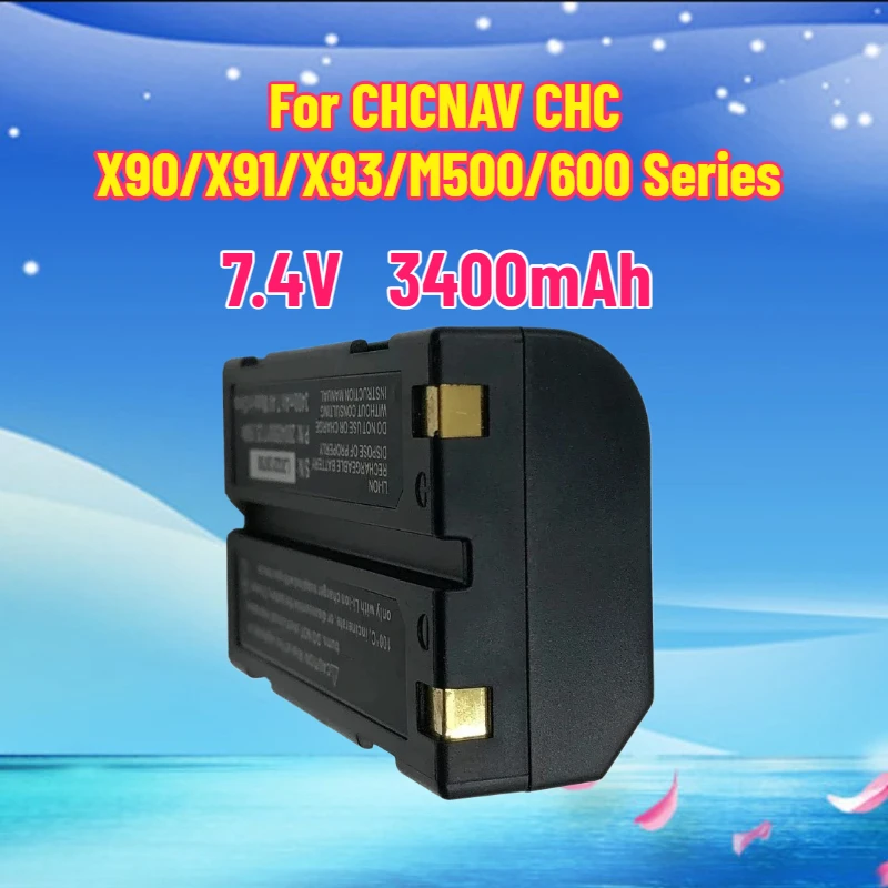 2004050017(XB-2) GPS Battery 3400mAh 7.4V for CHCNAV CHC X90/X91/X93/M500/600 Series GPS Battery Model GPS-RTK