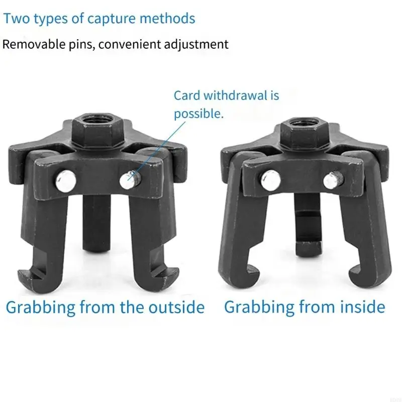 Robuster 3-Backen-Kurbelwellen-Vibrationsdämpfer-Abzieher aus starkem Stahl für präzises Entfernen B03E – Detail 3