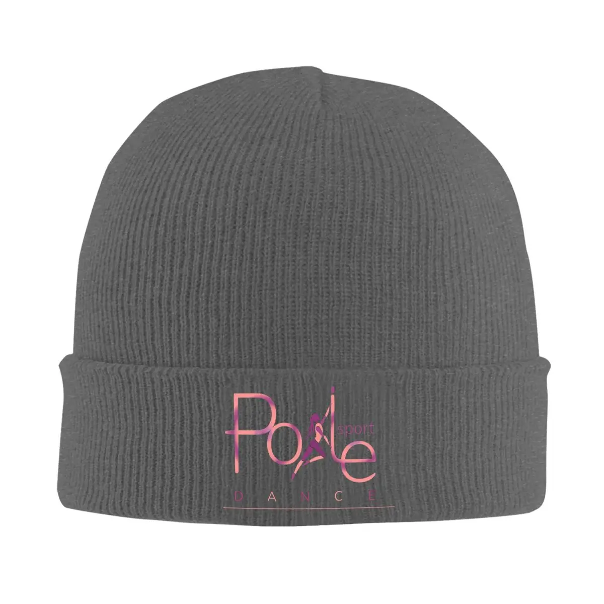 Pole Dance Warm Knitted Cap Fashion Bonnet Hat Autumn Winter Outdoor Beanies Hats for Unisex Adult