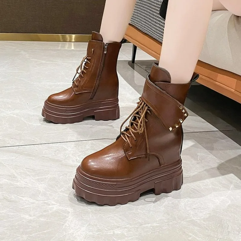 summer 2024 New Fashion Casual Boots for Women Lightweight Platform Shoes Trend fashion Women Ankle Boots botas de mujer