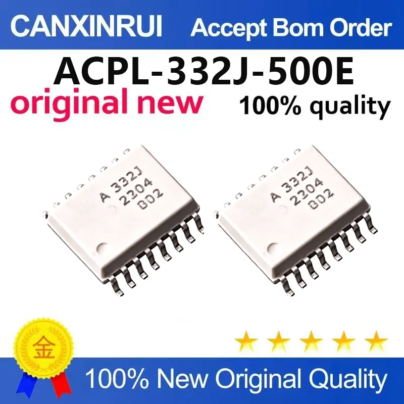 （5pcs-10pcs）New original patch ACPL-332J-500E SOP-16 optocoupler chip
