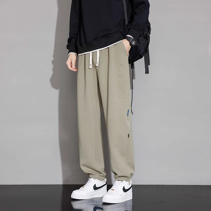 

Pants comfortable drape long pants men Men's spring autumn fashion oversized loose sweatpants sporty casual pants men's Cargo