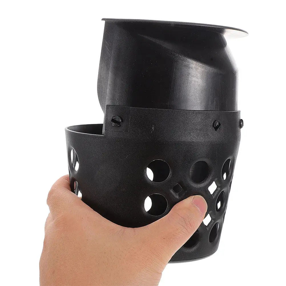 

4Pcs Pool Table Pocket Replacement Black Pe Material Heavy Duty Drop Ball Basket American Billiards Table Pocket Liners Smooth