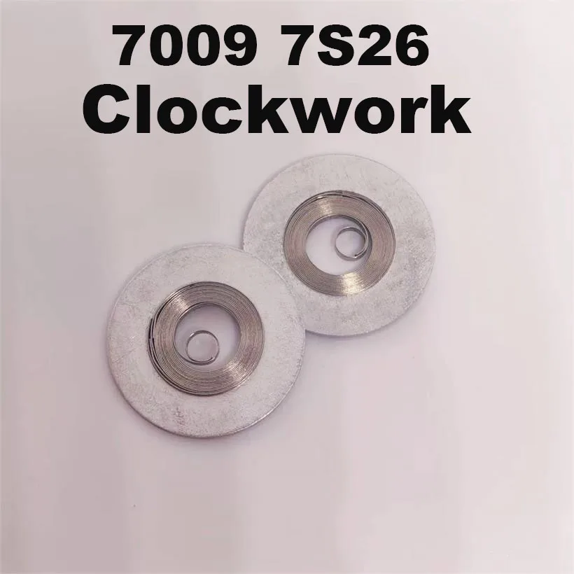 Suitable For 7S26 7009 Movement Original Disassemble Clockwork Spring Strip Box Wheel(including mainspring) Watch Accessories