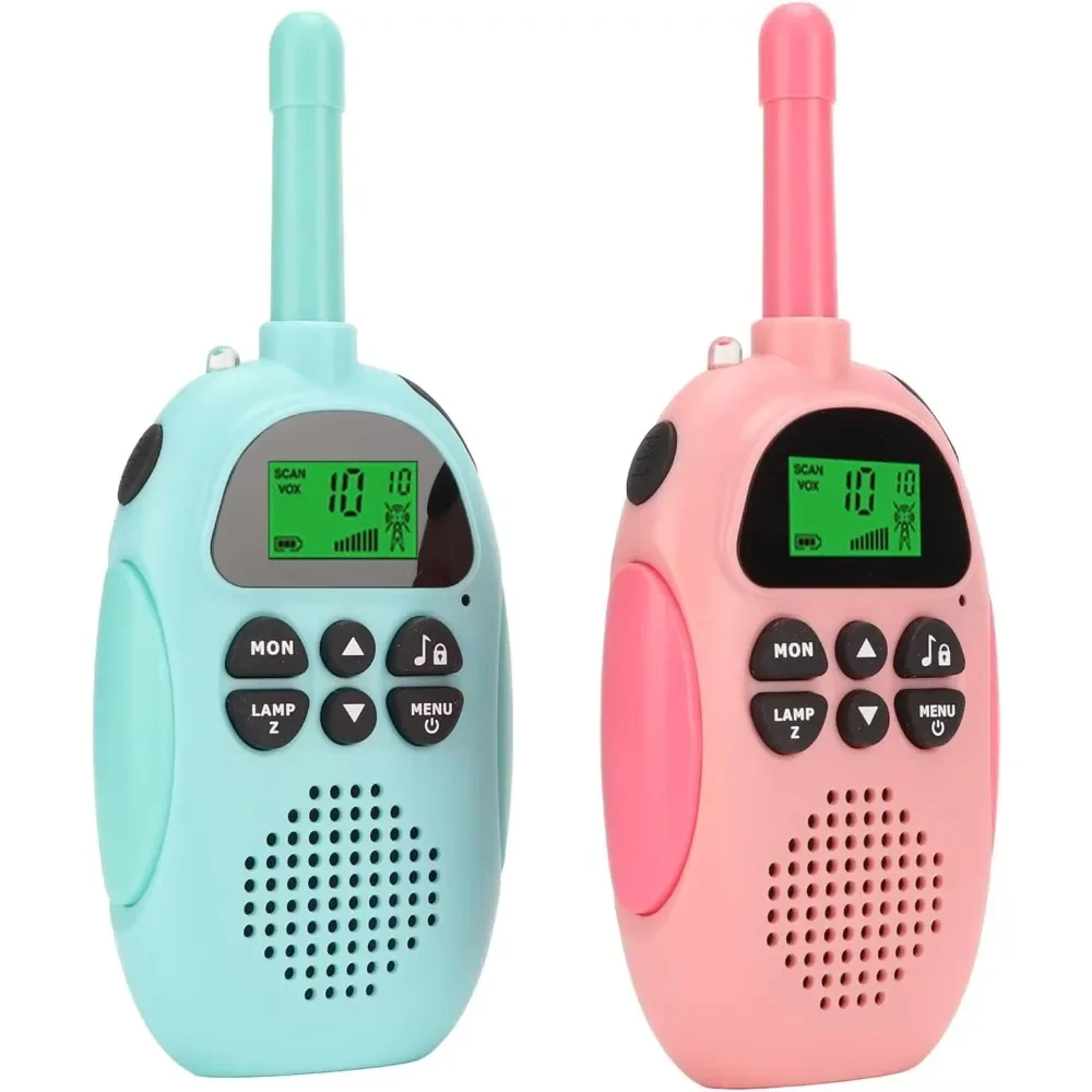 Kids Toys Children Gifts Walkie Talkies for Kids 2 Pack Rechargeable Battery 22 Channels 2 Way Radio 3KM Long Range