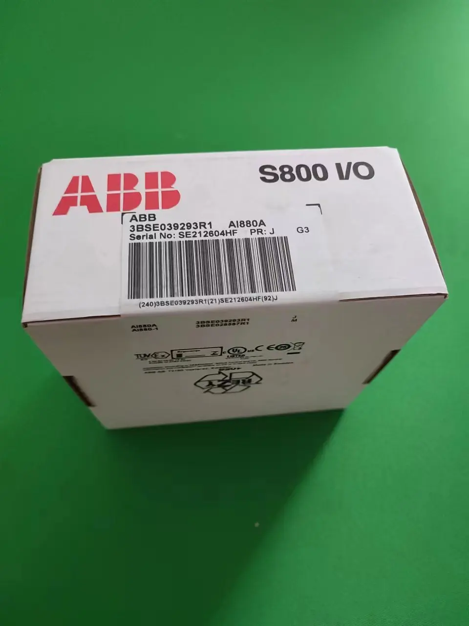NEW   AI880A Analog Input HI S/R HART 8 Ch  in Stock  AC800M 800xA  S800 I/O 3BSE039293R1