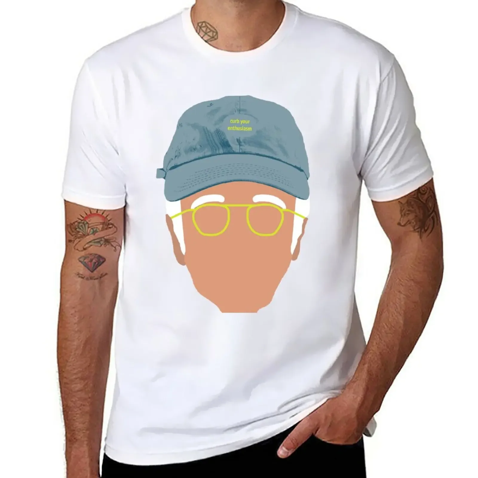 Larry David - Curb Your Enthusiasm T-Shirt vintage clothes tees mens t shirt graphic