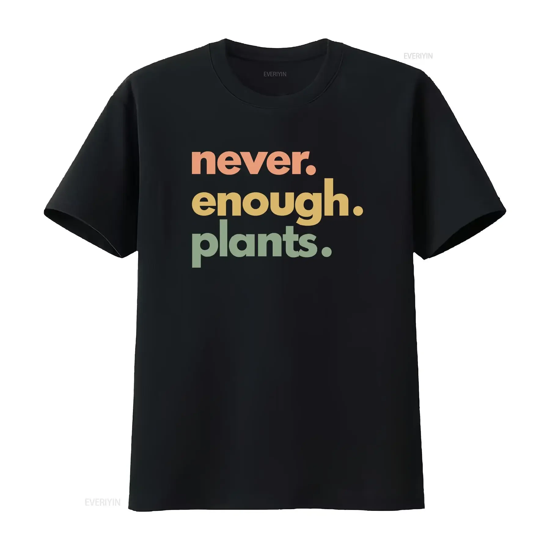 Never Enough Plants T Shirt Cute Plant Lovers Gardening Nature Flora More Floral Shirthirts vintage Washed Unisex Soft Slightly