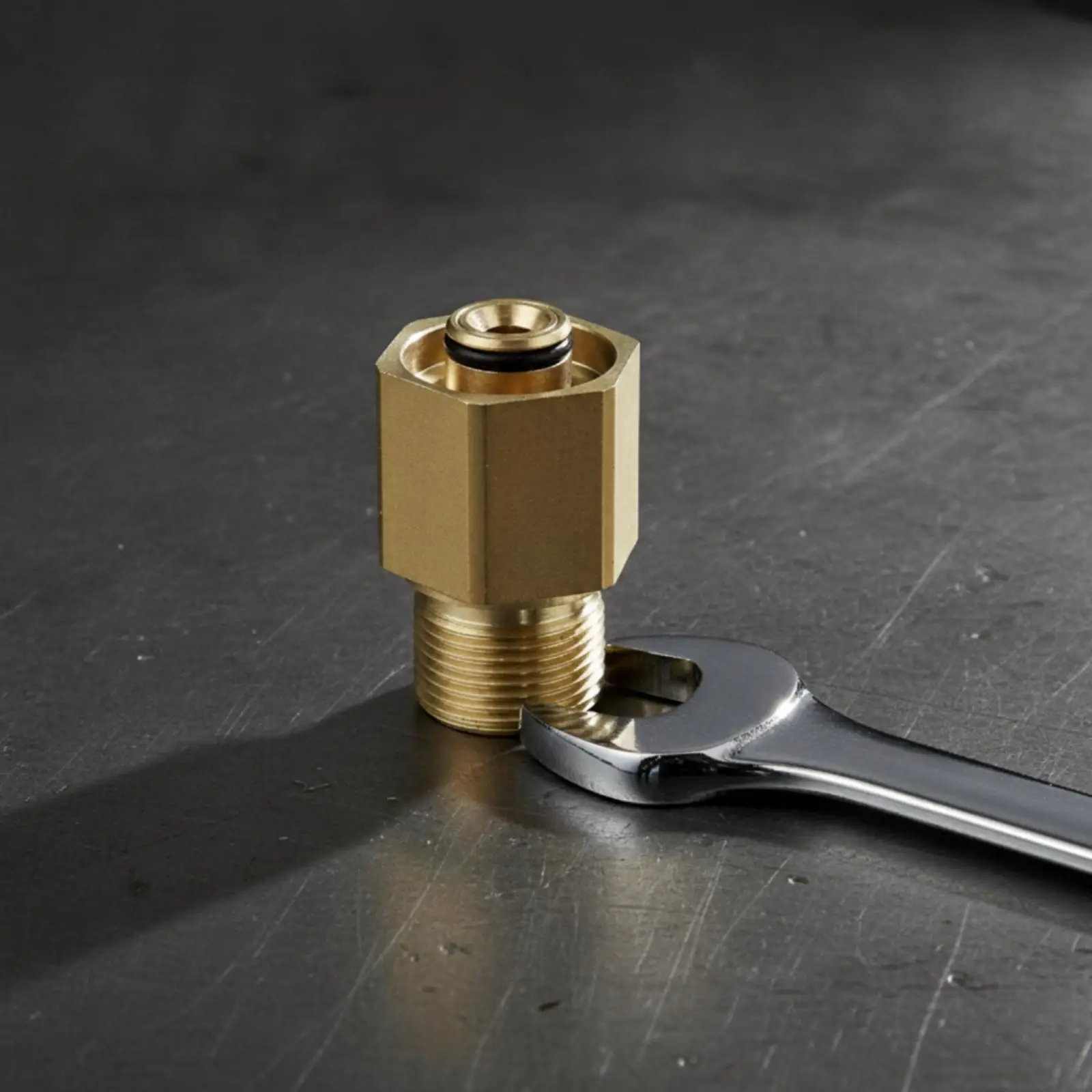 Pressure Washer Hose Adapter with Brass Construction Threaded Pressure-Washer Adapter Fitting Long-Lasting Leak-Resistant