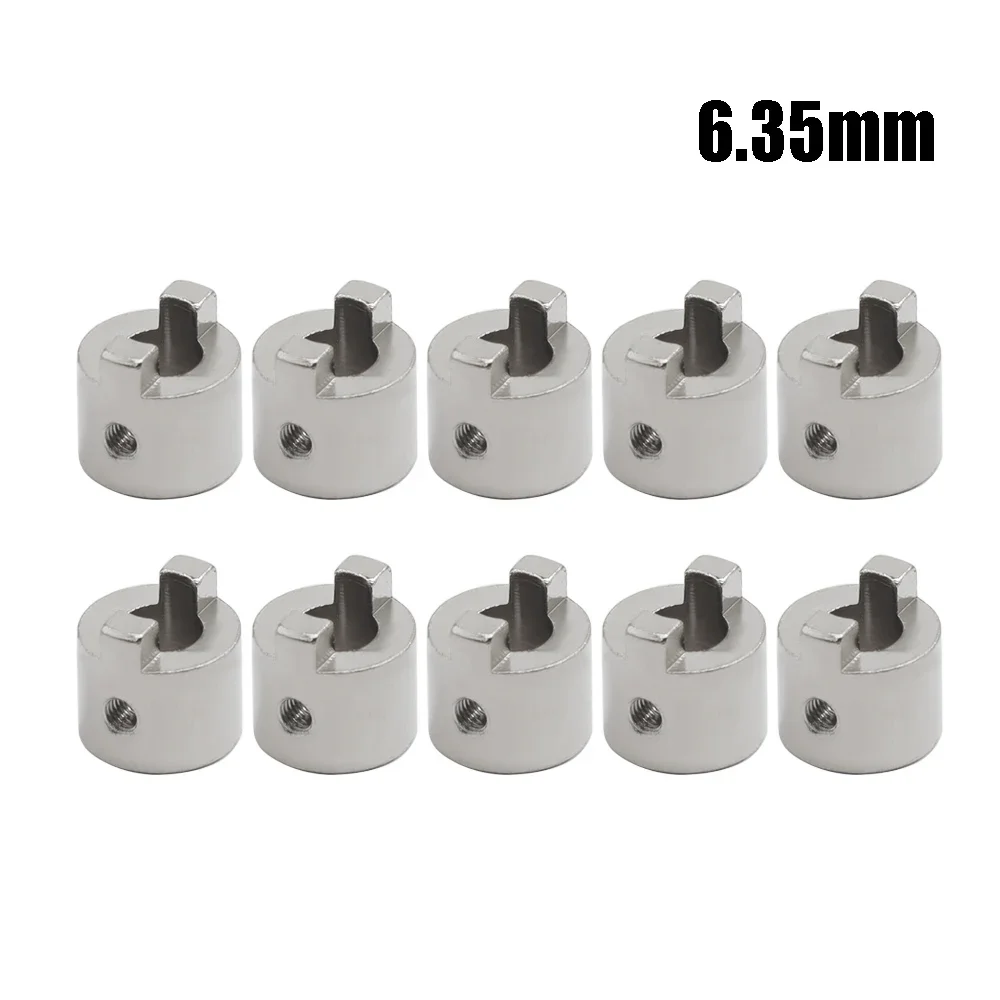 Premium 10 - Piece RC Boat Drive Dog Shaft Crutch Kit  3mm, 4mm, 5mm, 6.35mm Sizes  Ideal for RC Boat Drive Shafts