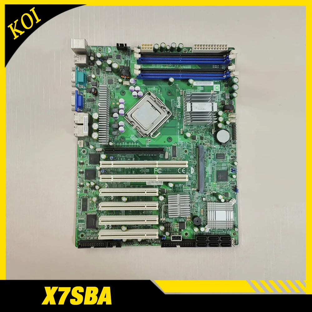 For Supermicro LGA 775 industrial motherboard equipment motherboard X7SBA