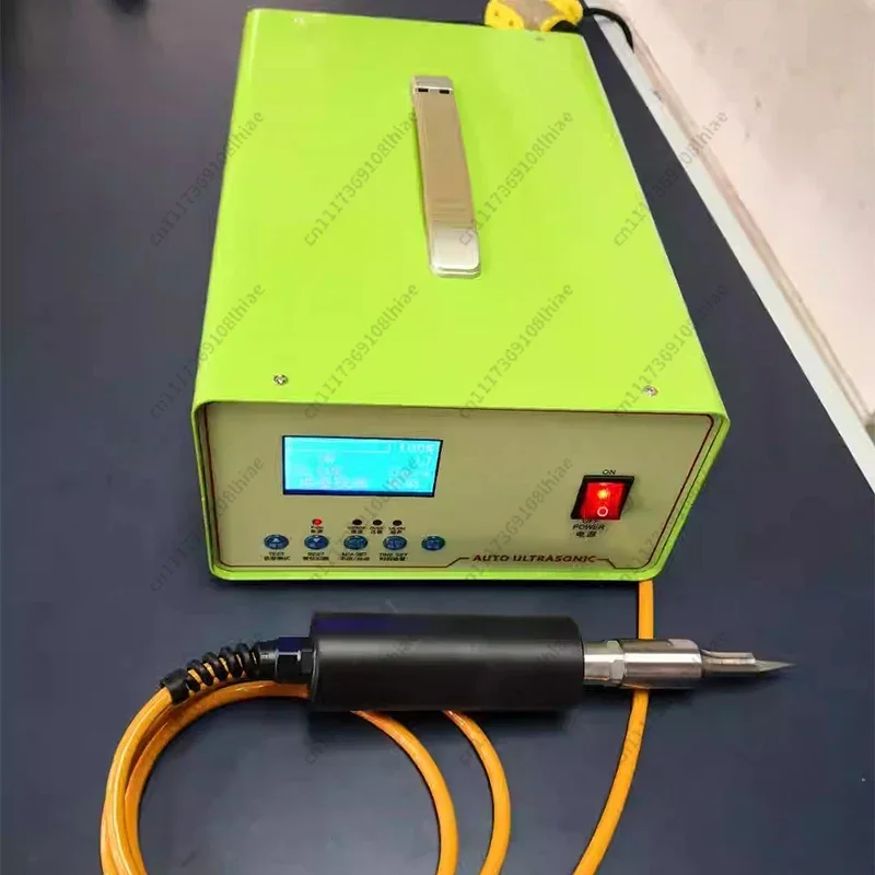 Ultrasonic Cutting Knife Handheld Replaceable Blade Ultrasonic Cutter Plastic and Rubber Cutting Ultrasonic Cutting