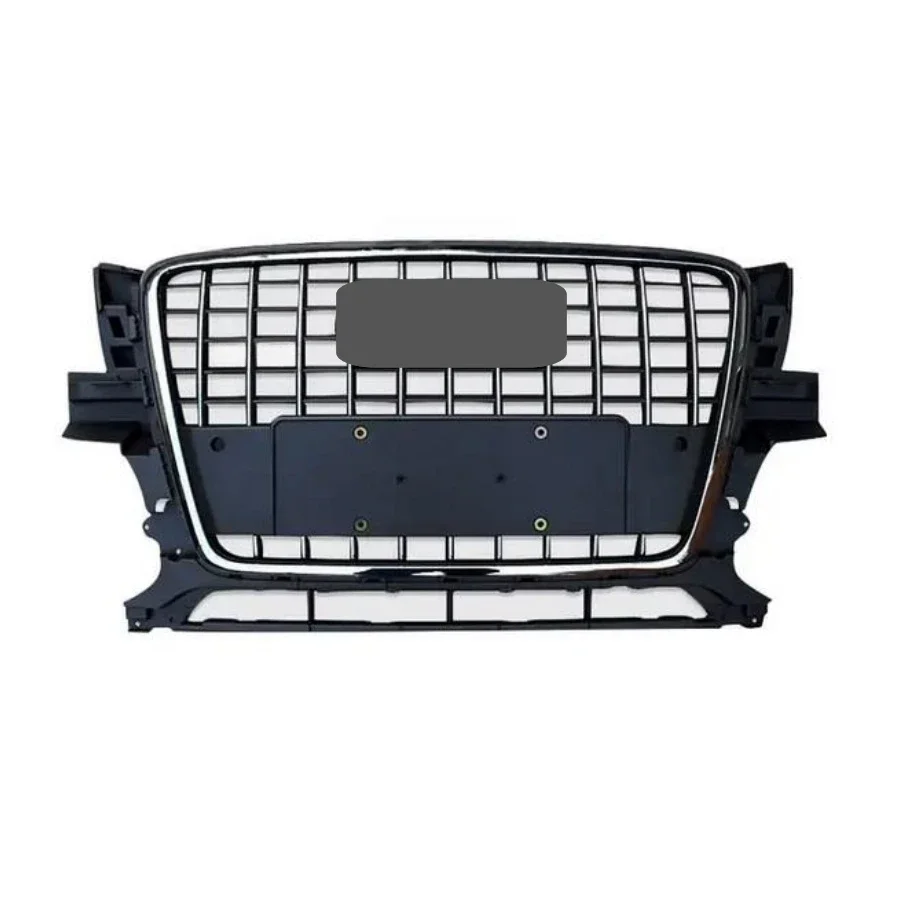 Car Front Bumper Grille Grill for Audi RSQ5 for Q5/SQ5 8R 2008 2009 2010 2011 2012（Refit for RSQ5 Style）Car Accessories