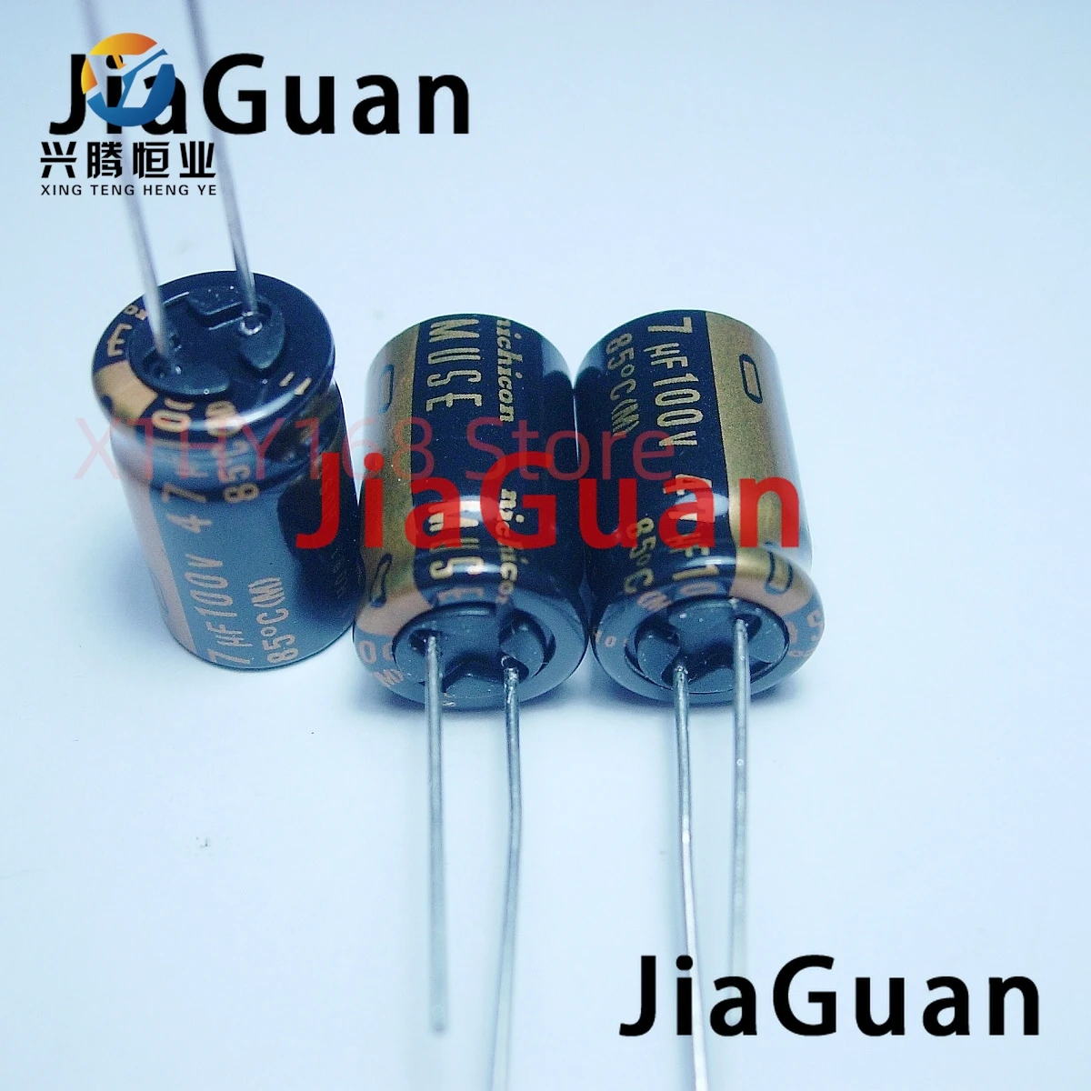 

10PCS NEW NICHICON MUSE KZ 47UF 100V 12.5X20MM 100V47UF Nichicon KZ 47UF/100V 47UF100V PCM5