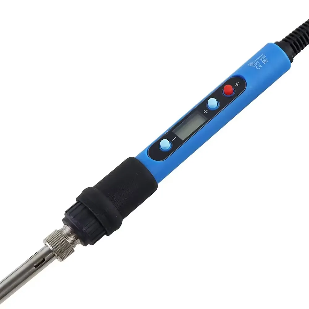 80W Adjustable Constant Temperature Soldering Iron With Switch 110V / 220V Electric Mini Solder Iron Welding Repair Tools