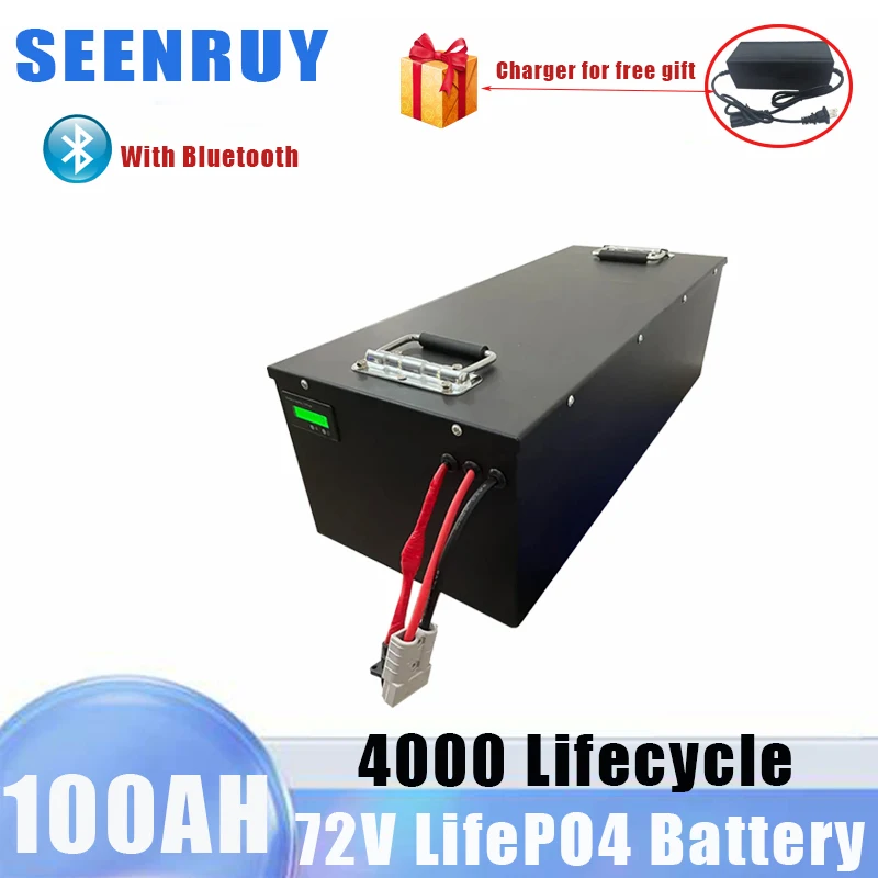 72v 100ah lithium battery pack lifepo4 electric scooter battery lithium