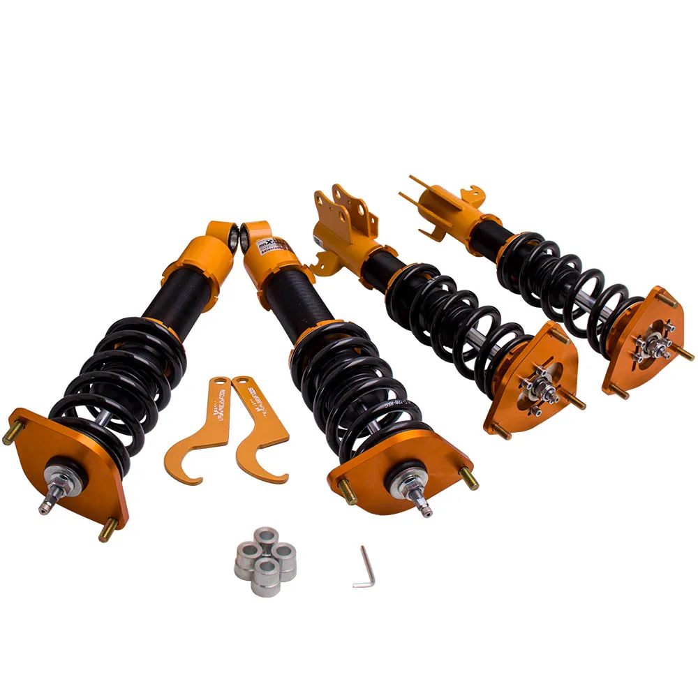 Coilovers Kit For Subaru Forester 2009 2010 2011 2012 2013 Adjust Height Struts Shock Absorbers  Shocks Struts Coilover