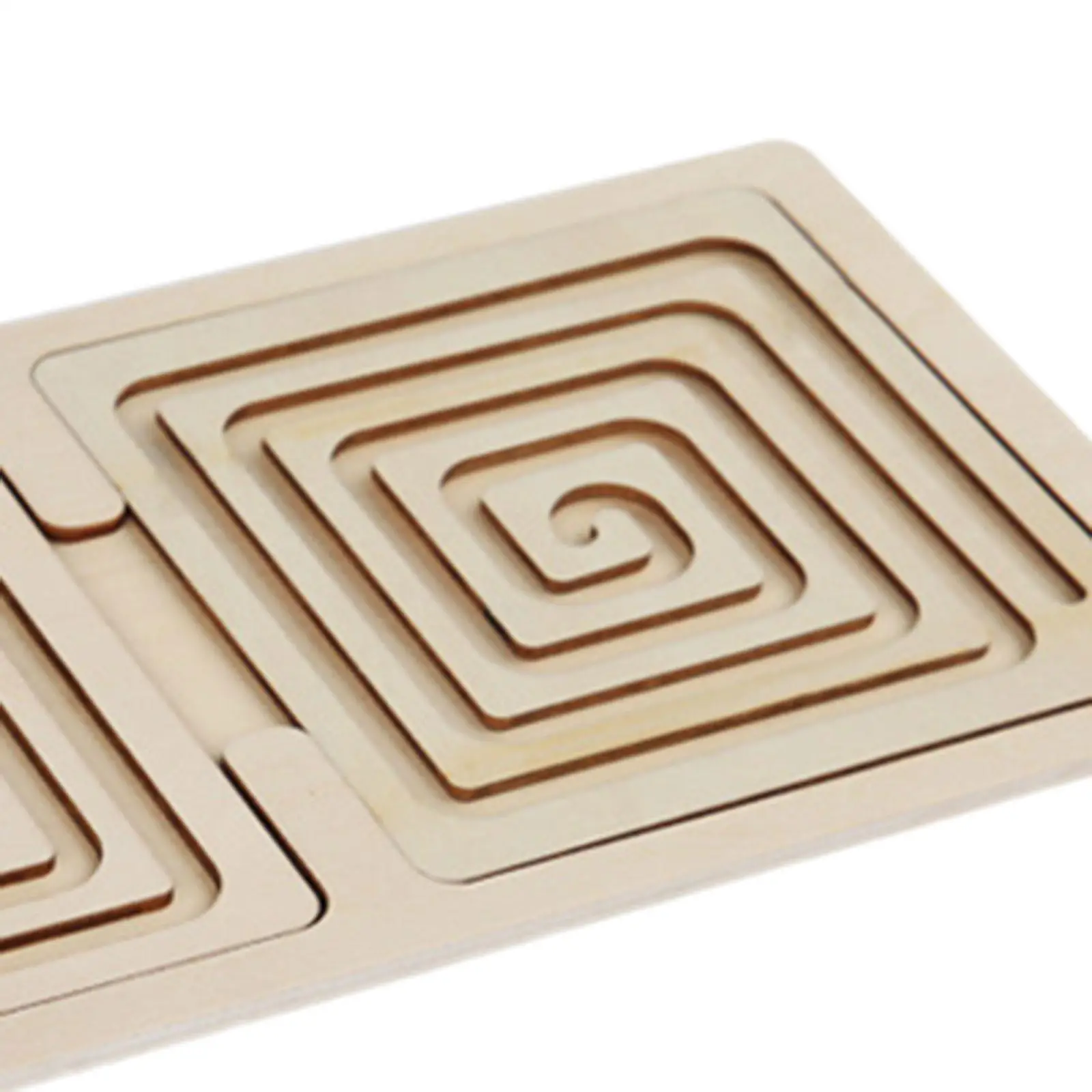 Brain Development Pen Control Training Board Reusable Wooden Learning Activities Maze Board Game Toy for Party Favor Kids