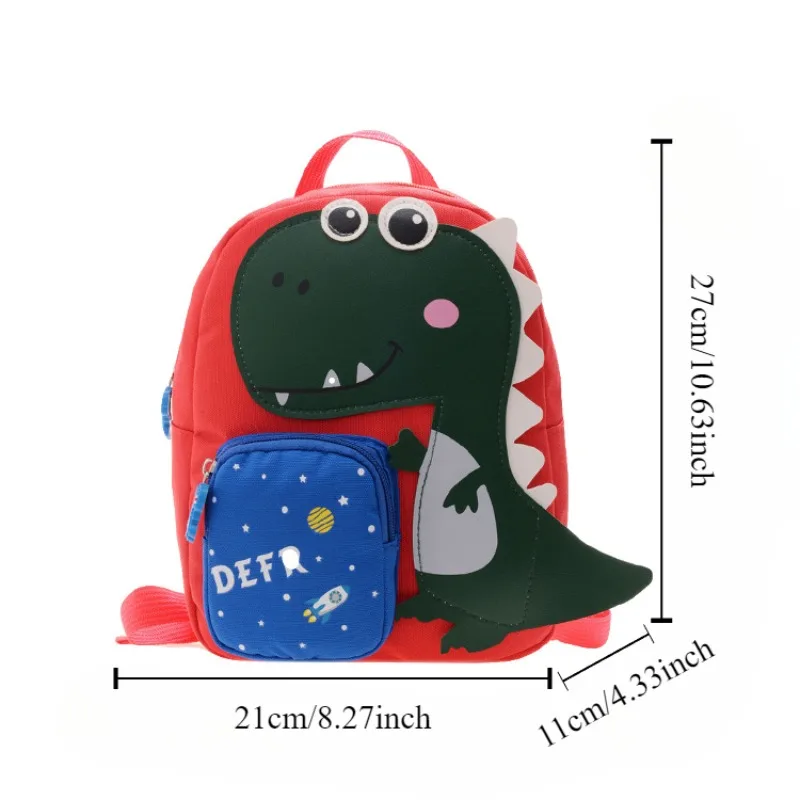 Kindergarten School Bag for Boys Girls Children Backpack Bookbag Cute Dinosaur Unicorn Zebra Deer Baby Travel Cartoon