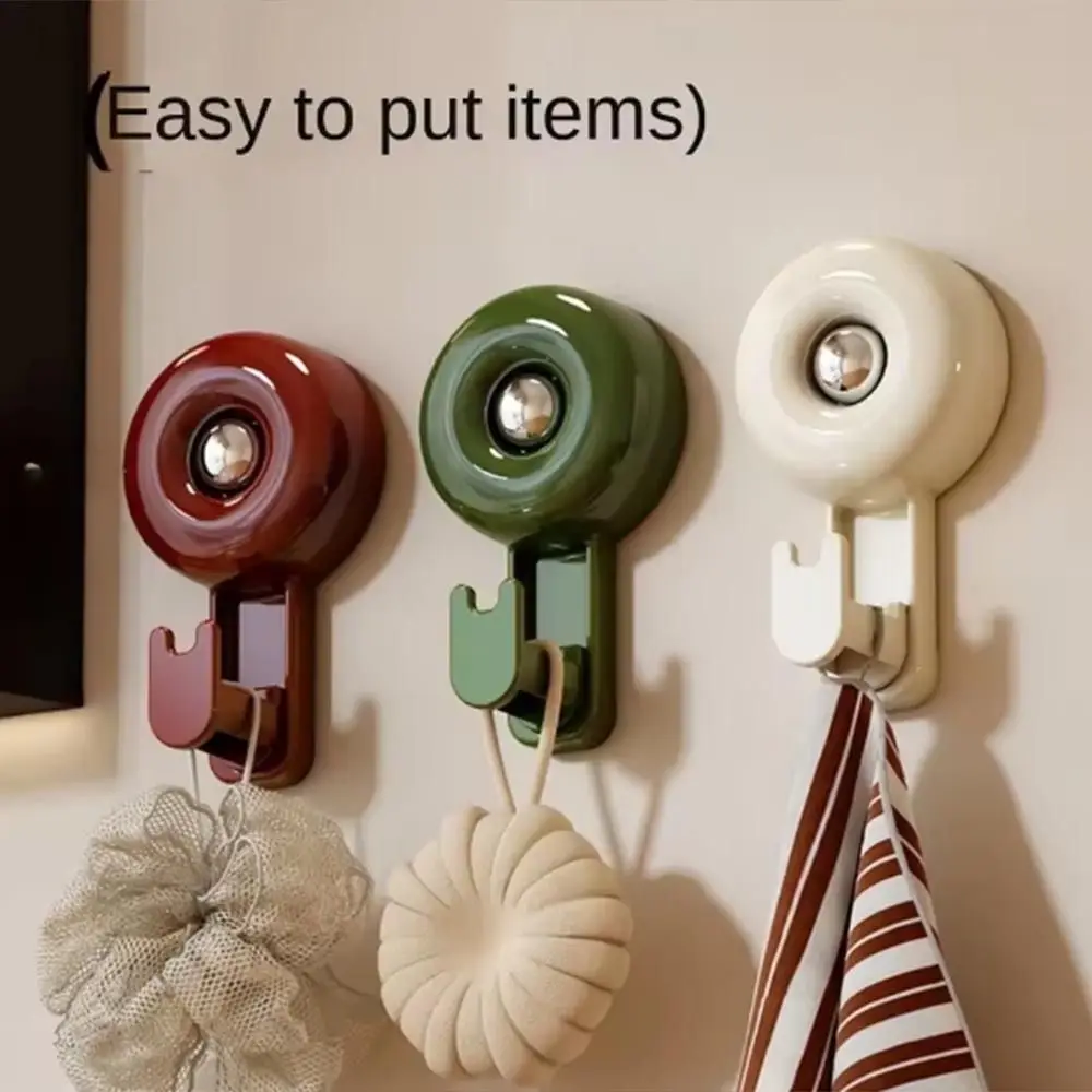 

Крючки на присоске без перфорации, многоразовый прочный несущий держатель для хранения пальто, полотенец, настенный монтаж, экономия места
