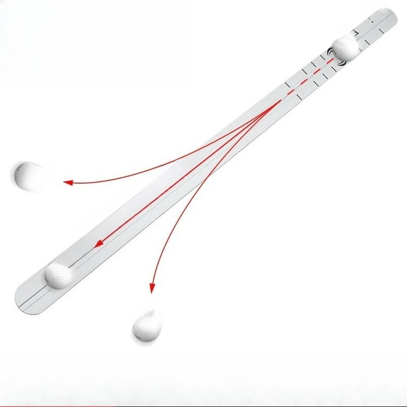 

Golf Correction Putter Ruler, Putter, Guide, Keep Feed Push Forward Spin Ball