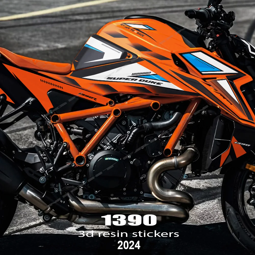 1390 Super Duke R 2024 Accessories Full Graphic Kit Decal Sticker Protective Accessories Sticker Kit for Superduke 1390 R 2024