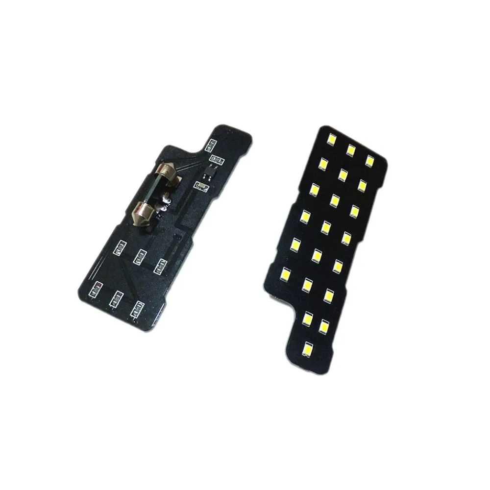 يوليو الملك سيارة أضواء القراءة الداخلية متوافقة لهوندا CR-V 2007 2008 2009 ، 4 قطعة 6000K LED قبة خريطة ضوء داخلي