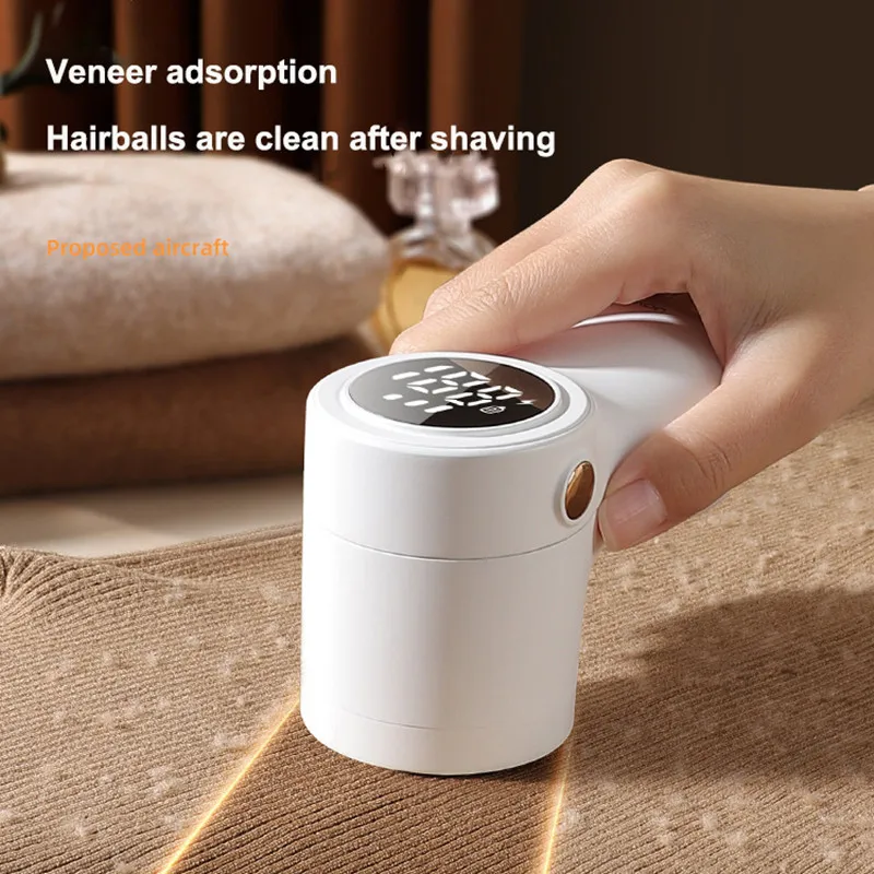 Lint Remover for Clothes Rechargeable Hair Ball Trimmer 6 Blade Flexible and Sharp Fluff Lint Removers Fabric Shaver