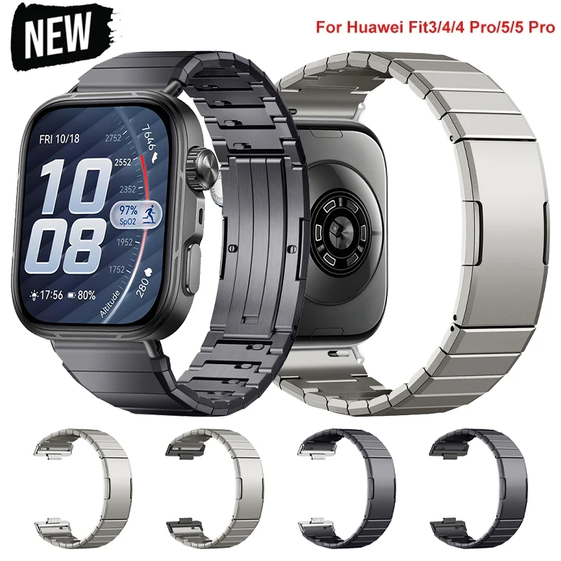 pulseira-de-metal-em-aco-inoxidavel-para-huawei-watch-fit-5-pro-4pro-com-botao-rapido-faixa-de-20mm-para-huawei-watch-fit-5-4-3