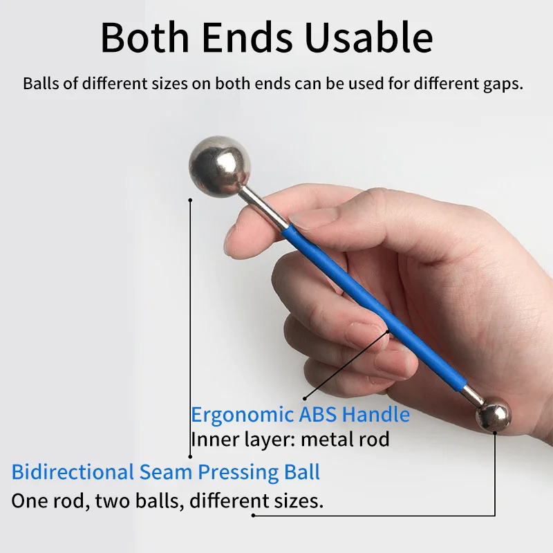 6PCS Alat Pembersih Celah Ubin dari Baja Anti Karat, Tongkat Perbaikan Celah Lem Grout, Alat Penghilang Grout, Pembersih Sambungan Ubin, Penyambung Tepi