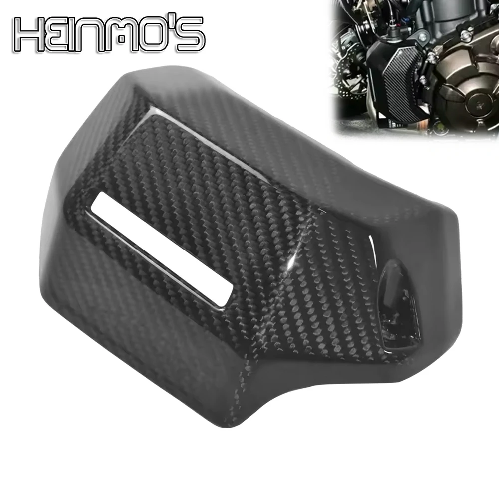 

Motorcycle Carbon Fiber Radiator Water Coolant Case Cover Fairing Cowling For Yamaha FZ09 MT09 XSR900 2013-2021 2022 2023