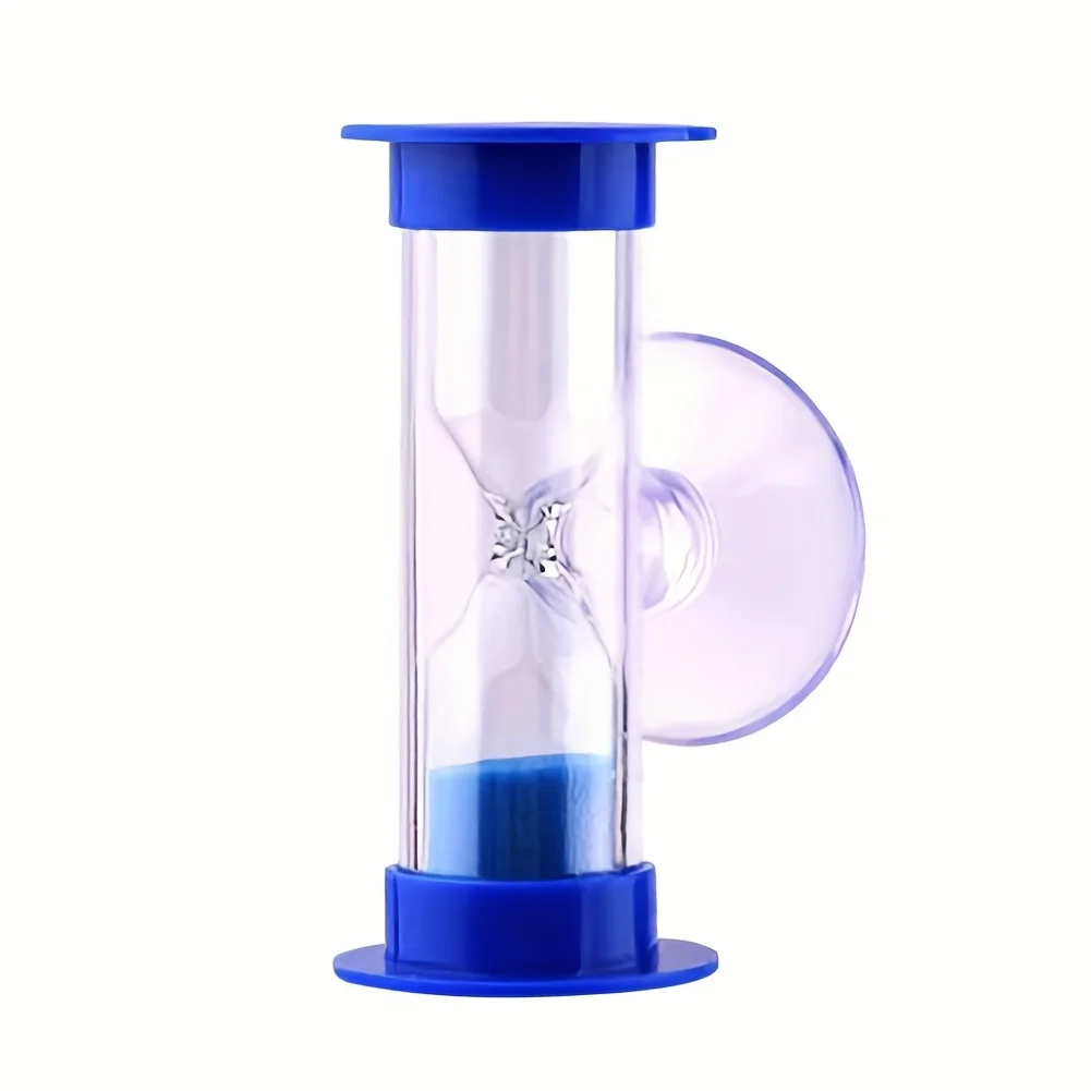3-minute timer hourglass, mini timer with suction cup that can hold refrigerator, kitchen cooking timer