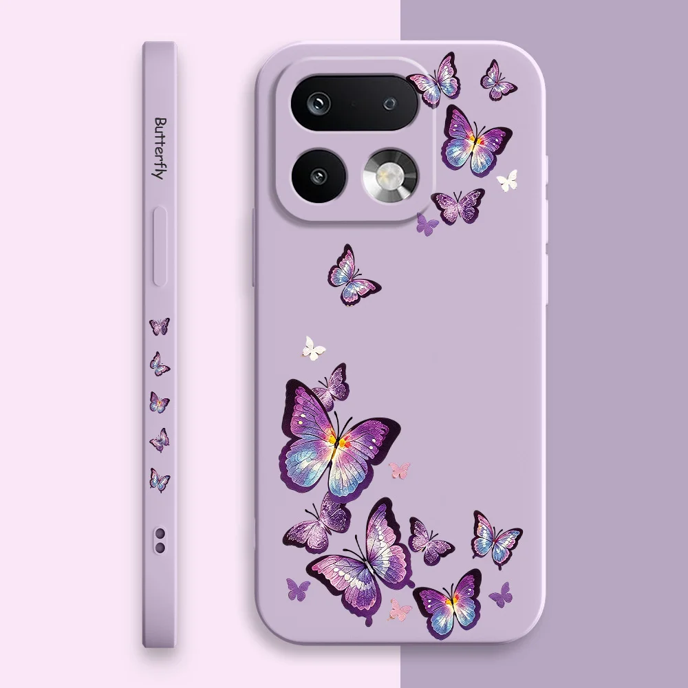 Funda de teléfono Butterfly Rush para Oppo Realme 16 15 15T 14 13 12 11 10 9 9I Pro Plus 4G 5G, funda de silicona suave.