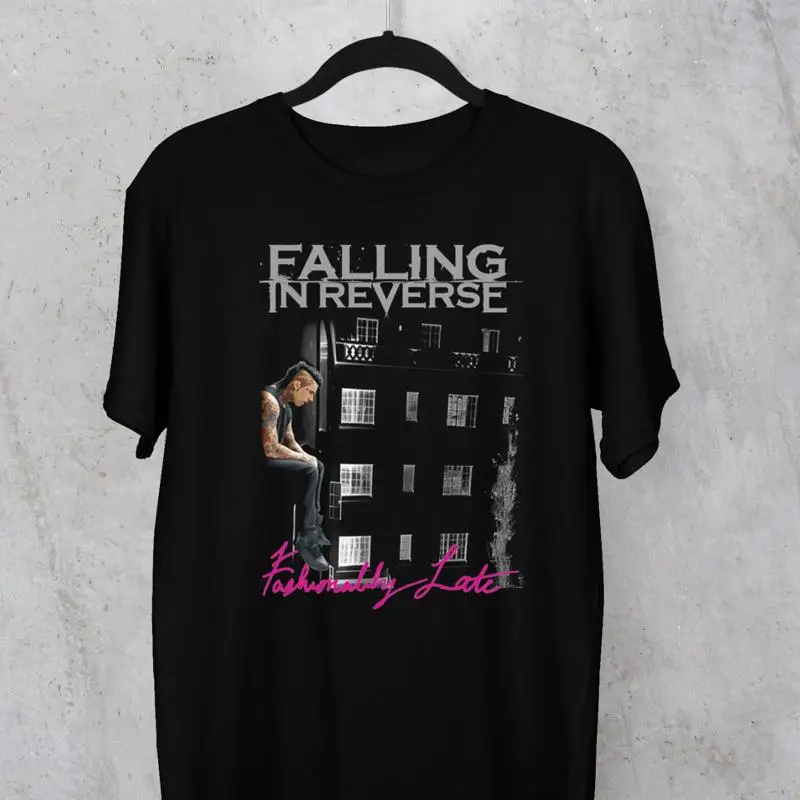 

Falling In Reverse Band T Shirt Black All Sizes S 5Xl Xy301
