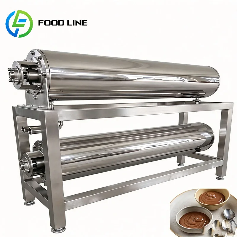 Hazelnut Butter Cooling Machine Nut Butter Cooler Peanut Almond Cashew Jam Processing Equipment Customized