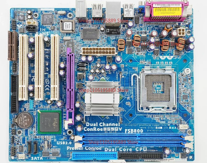 

Для материнской платы ASRock ConRoe865GV