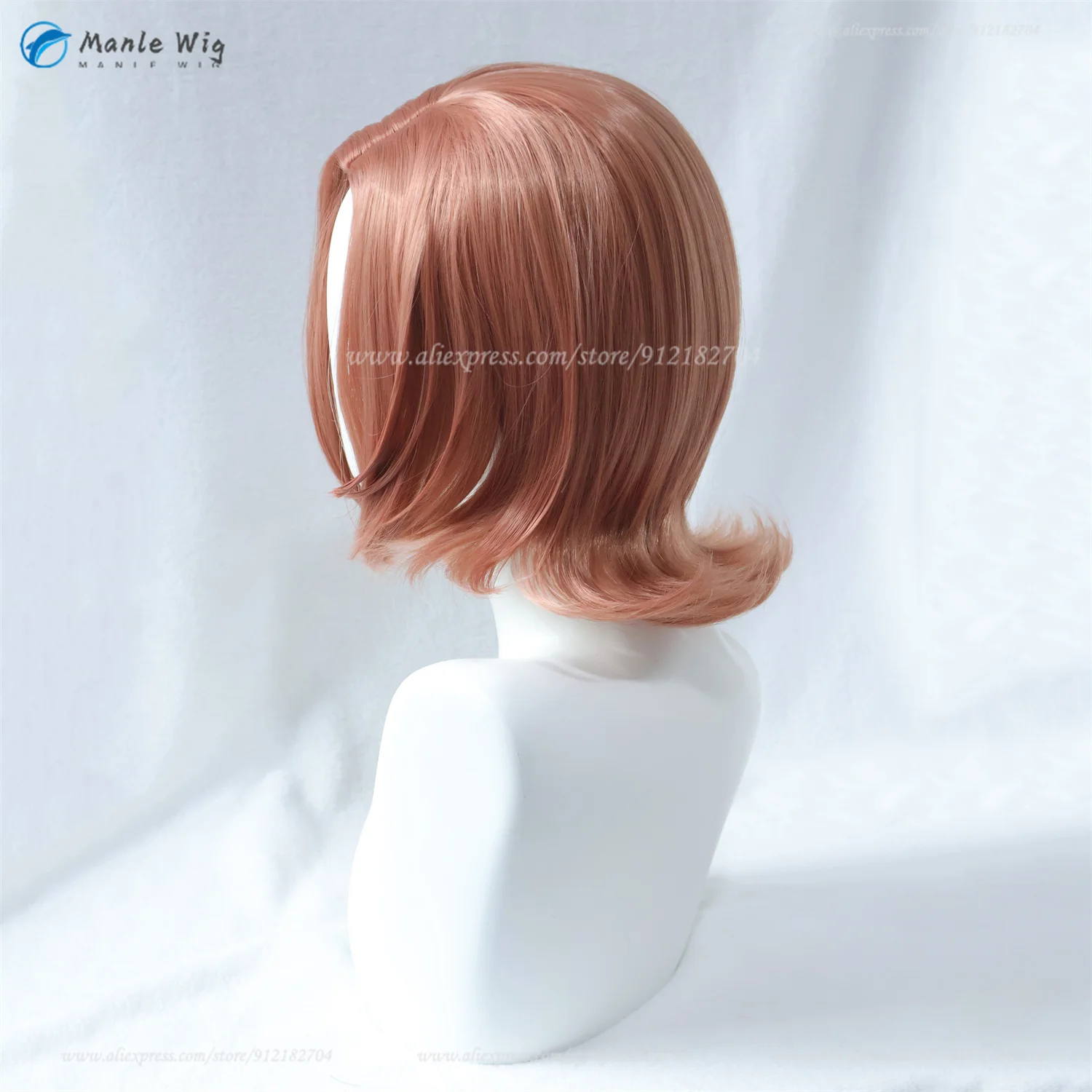 Anime Komatsu Nana Cosplay Wig Women Brown Short NANA Cos Wigs Heat Resistant Synthetic Hair Halloween + Wig Cap