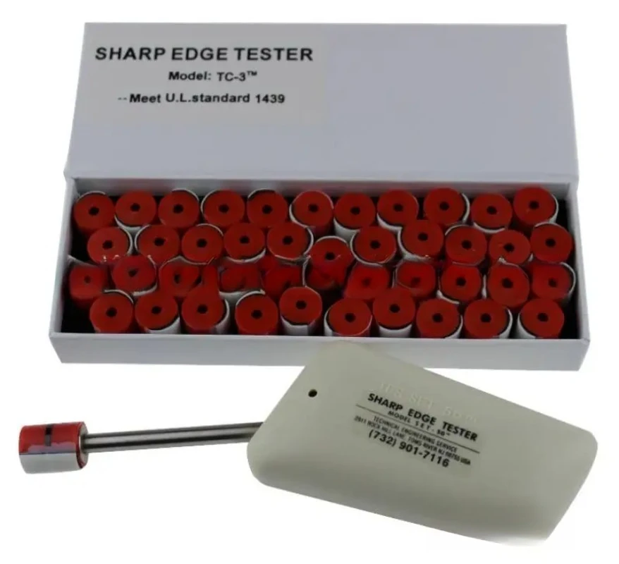 

sharp edge tester SET-50, electrical metal edge tester TC-3 test probe UL1439