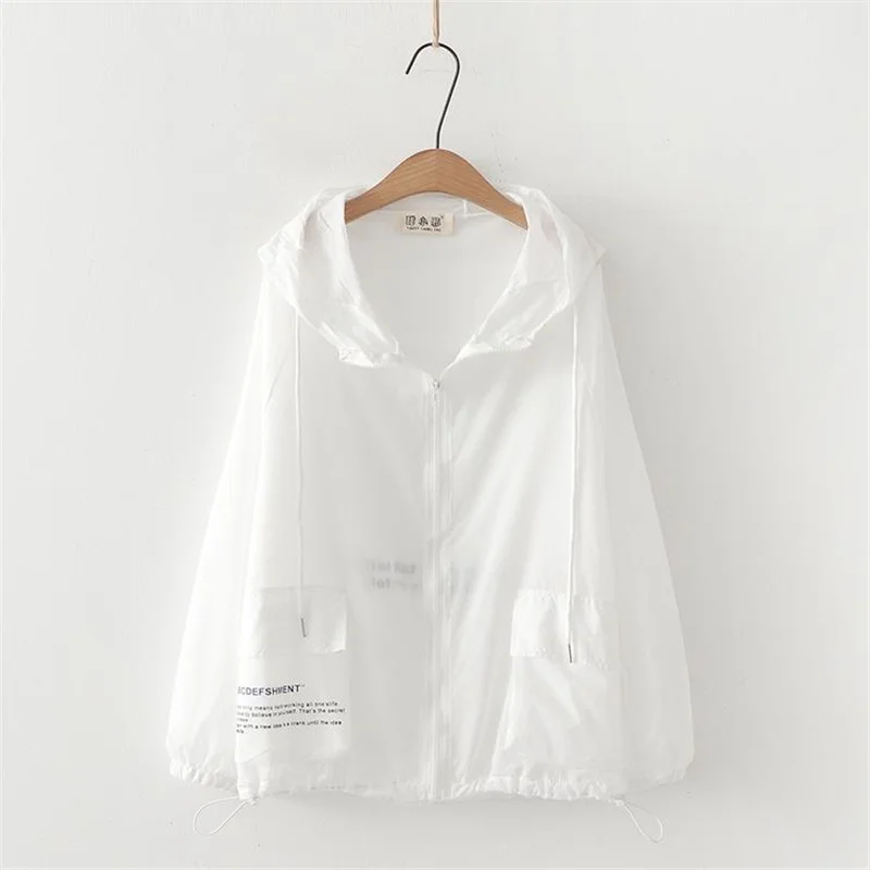 2026 Summer New Sunscreen Clothes Women's Cardigan Jackets Versatile Coat Female Student Casual Thin Outdoor Design Outerwear 