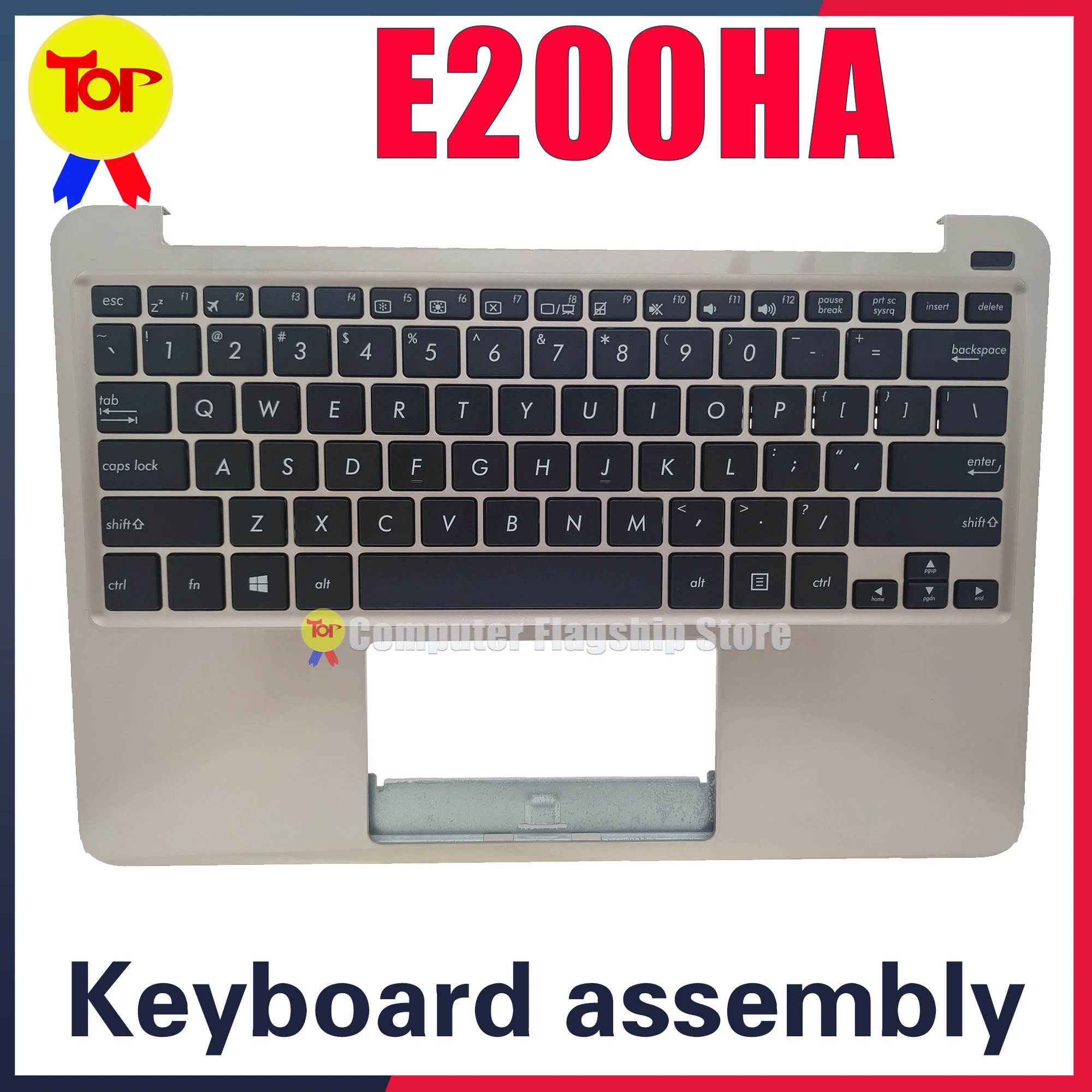 

KEFU E200HA For ASUS Laptop Keyboard Asus E200 E200H Original Keyboard Assembly 90NL0073-30310