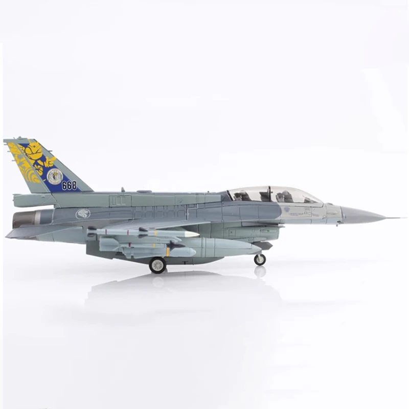 Diecast 1:72 Schaal Ha38026 F16 Jager F-16D Legering Afgewerkte Simulatie Model Souvenir Geschenken Voor Volwassen Jongen