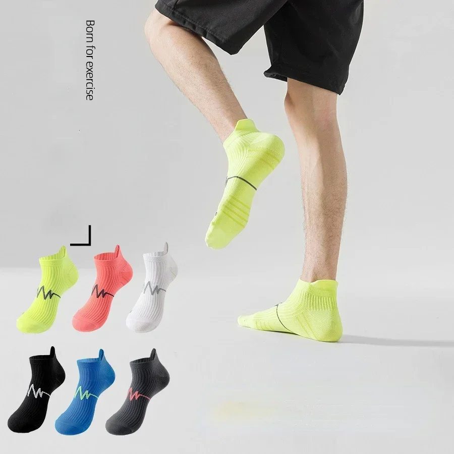 

Носки мужские/женские короткие компрессионные, дышащие впитывающие пот, антифрикционные, для профессионального марафона, бега, фитнеса