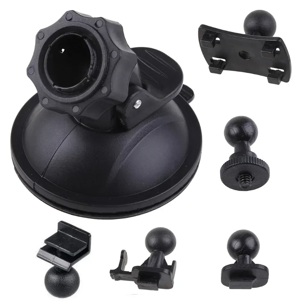 Car Suction Cup For Dash Cam Holder With 5 Types Adapter Car Windshield Rotating Mount For Driving DVR Camera Camcorder  NEW USE