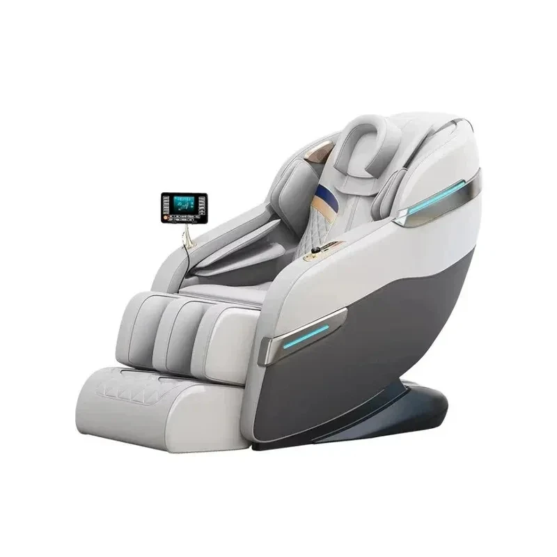 Leather Electric Airbag Zero Gravity Full Body Sofa Headrest Portable Foldable Body Massage Chair