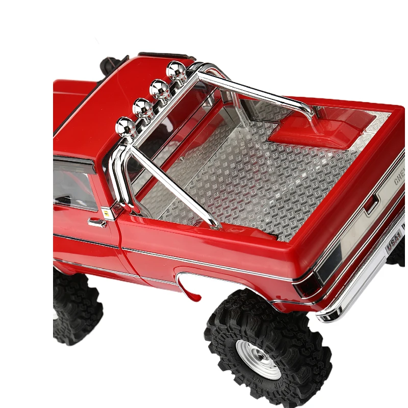 TRX4M Metalowa antypoślizgowa tylna łyżka do części zamiennych 1/18 RC Crawler Traxxas TRX-4M K10