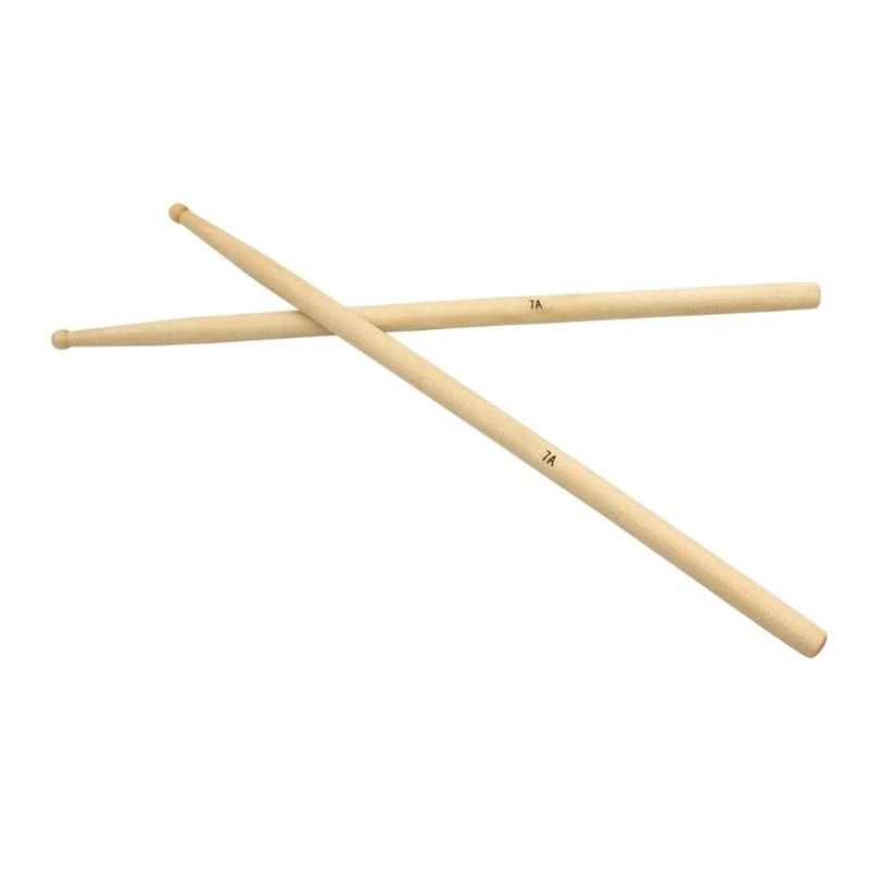 

1 Pairs 7A Drum sticks Simple Maple Drumsticks Tip Drumstick for Adults Kids and Beginners Easy to Use
