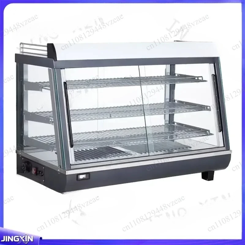 Glass Heated Display Cabinet Designed Specifically For Elevate Your Culinary Presentation with This Premium Four Side