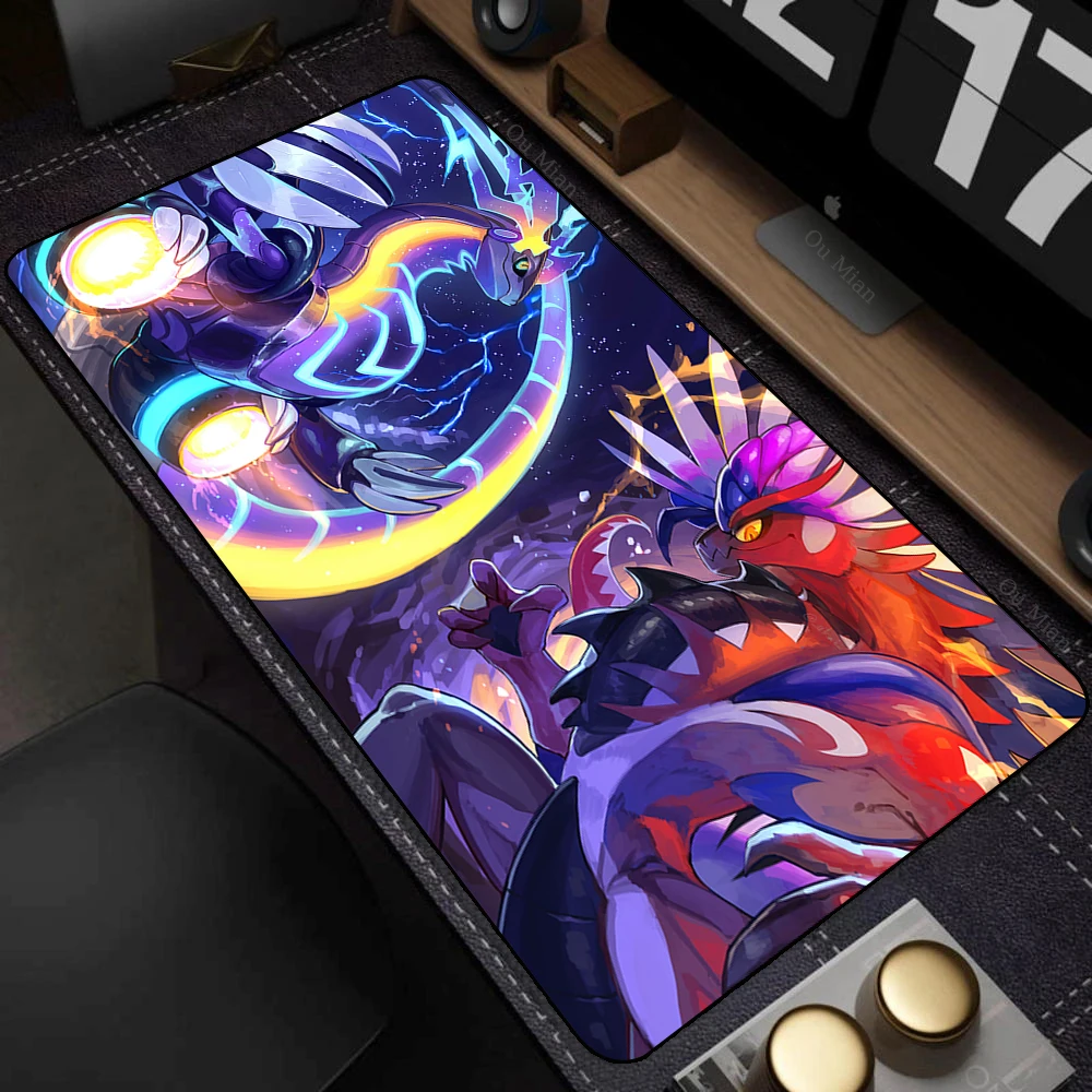 لوحة الماوس Gamer XXL ماوس حصيرة P-بوكيمون مكتب الحصير طاولة مكتب السجاد ألعاب المطاط الطبيعي الفئران الوسادة Lockrand ماوس 90x40 سنتيمتر