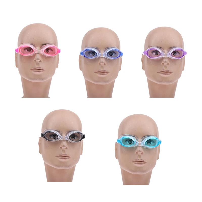 Waterproof Anti Fog Swimming Goggles UV Children Professional Colored Lenses Kids Eyewear Swimming Glasses Eyewear